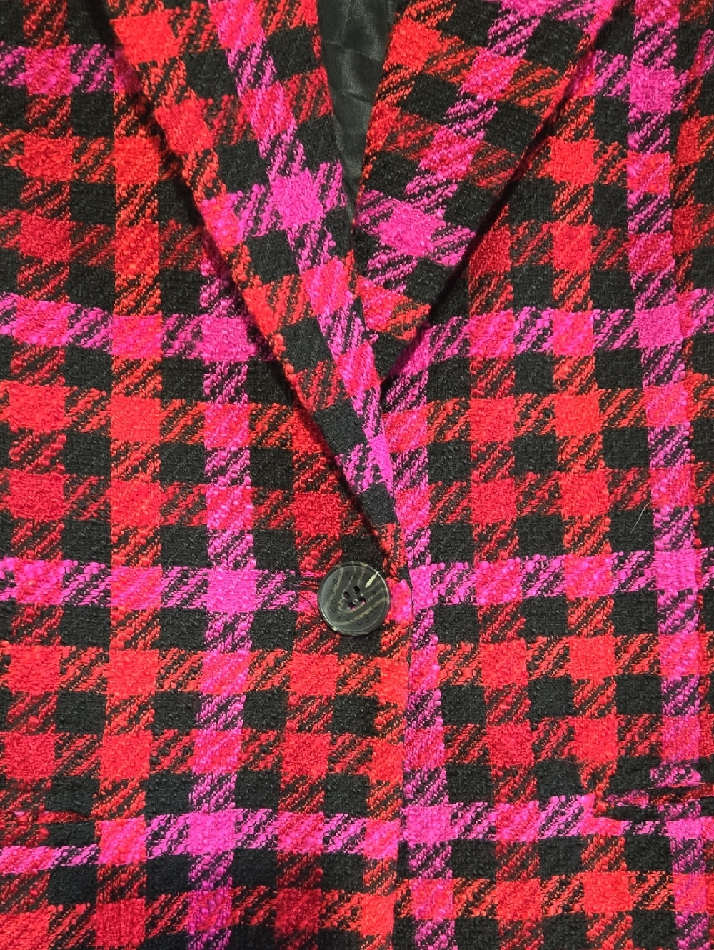 Avec Les Filles Houndstooth Tweed Blazer - Picture 6 of 11